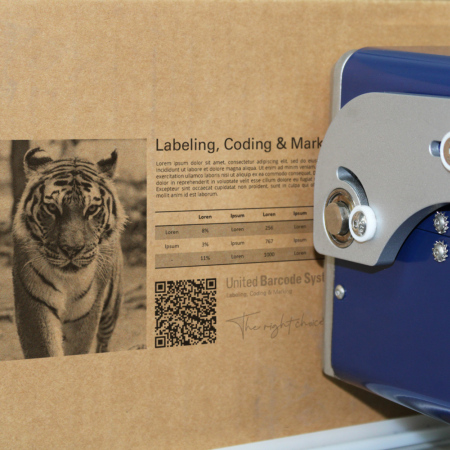 UBS HRX printing on carton