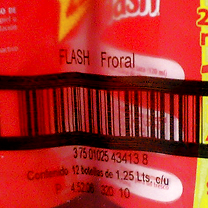 UBS LCX UV LED print on shrink-wrap