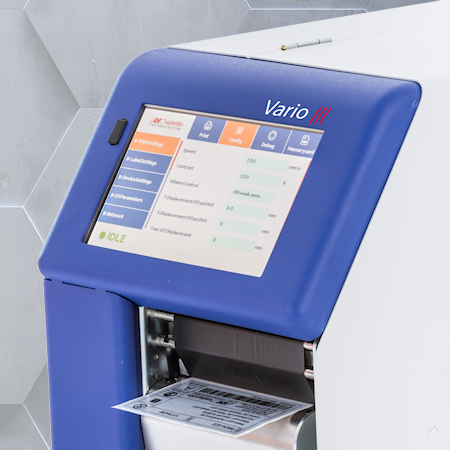 Vario-III optional touch screen controller