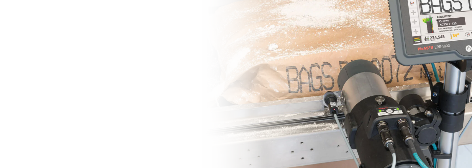 EBS-1600 large character inkjet printer