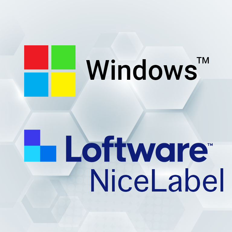 UBS Aplink high-resolution inkjet printers Windows and Loftware Nicelabel printer drivers